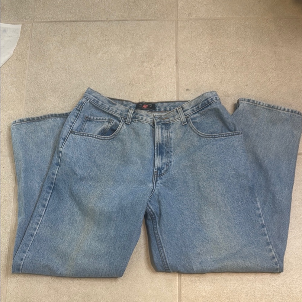 American Eagle Blue Loose Fit Jeans